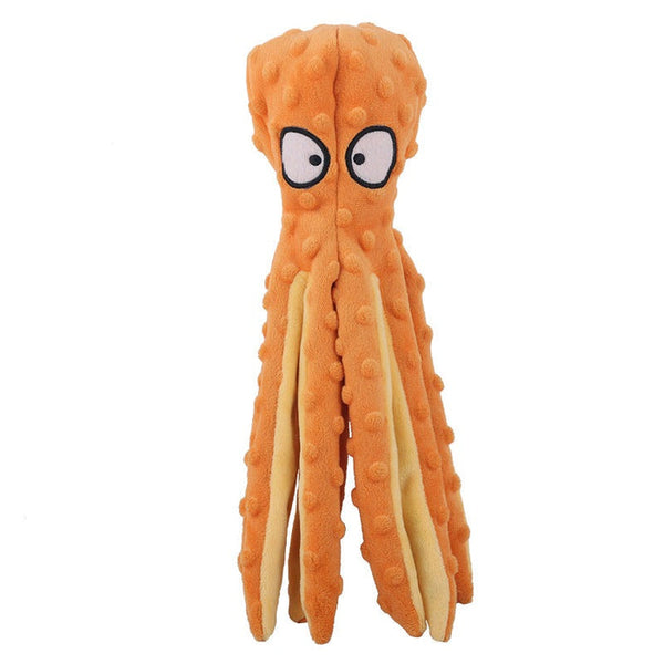 Plush Octopus Pet Toys Super Soft Mesh (Multi-Colors)